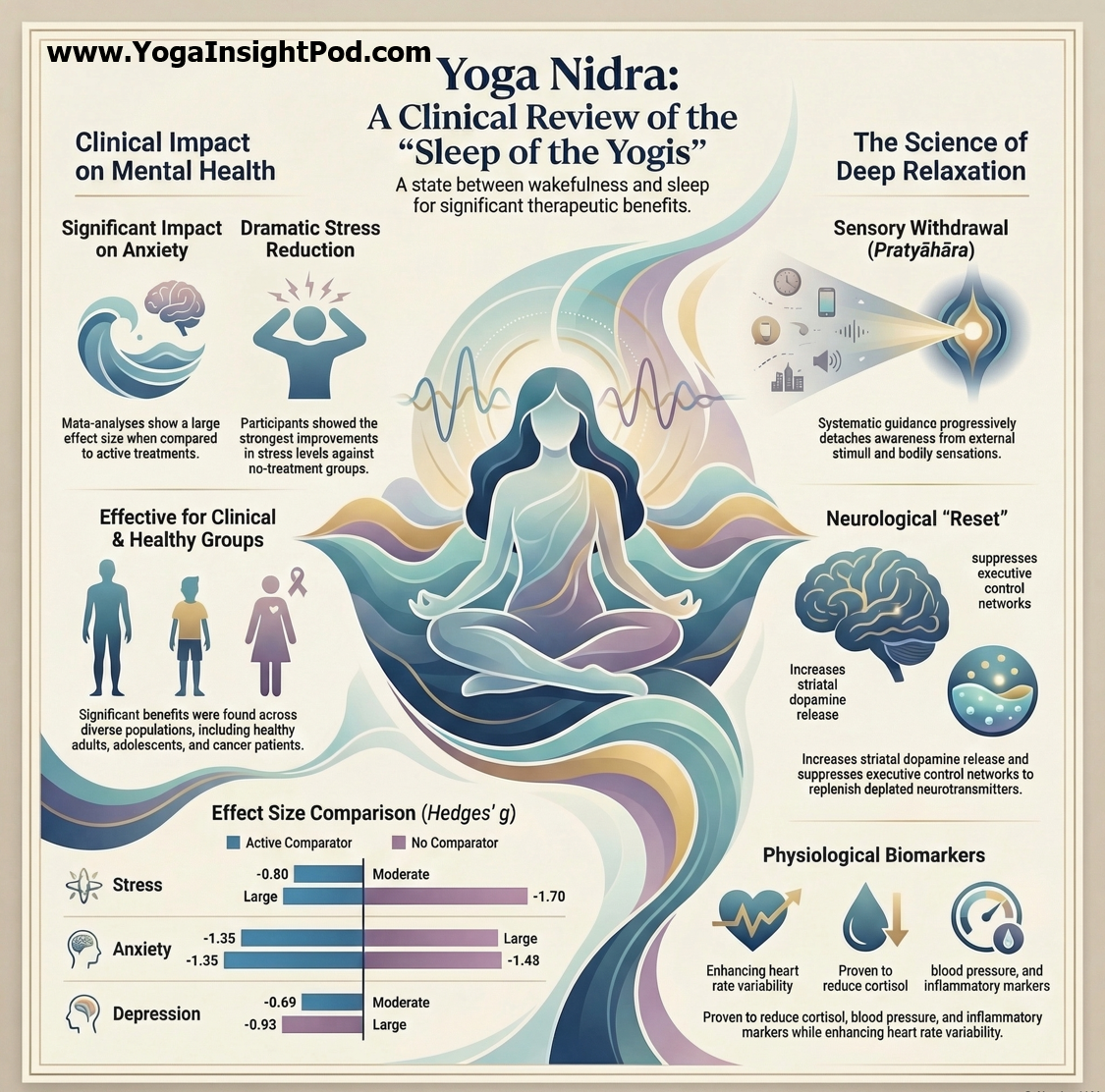 Yoga Nidra for Anxiety and Stress Relief: New 2026 Meta-Analysis Shows Promising Mind Body Benefits