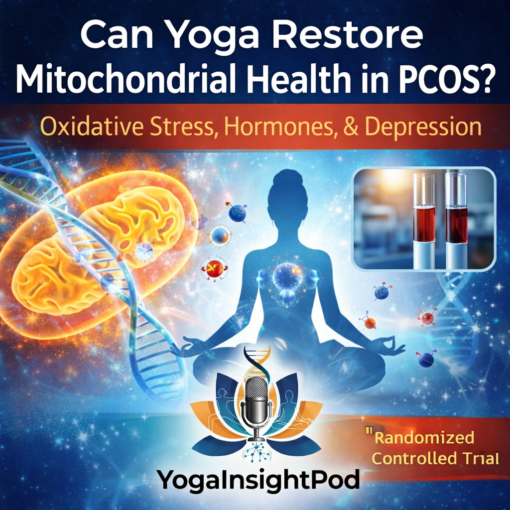 Can Yoga Restore Mitochondrial Health in PCOS? A Randomized Trial on Oxidative Stress, Hormones & Depression