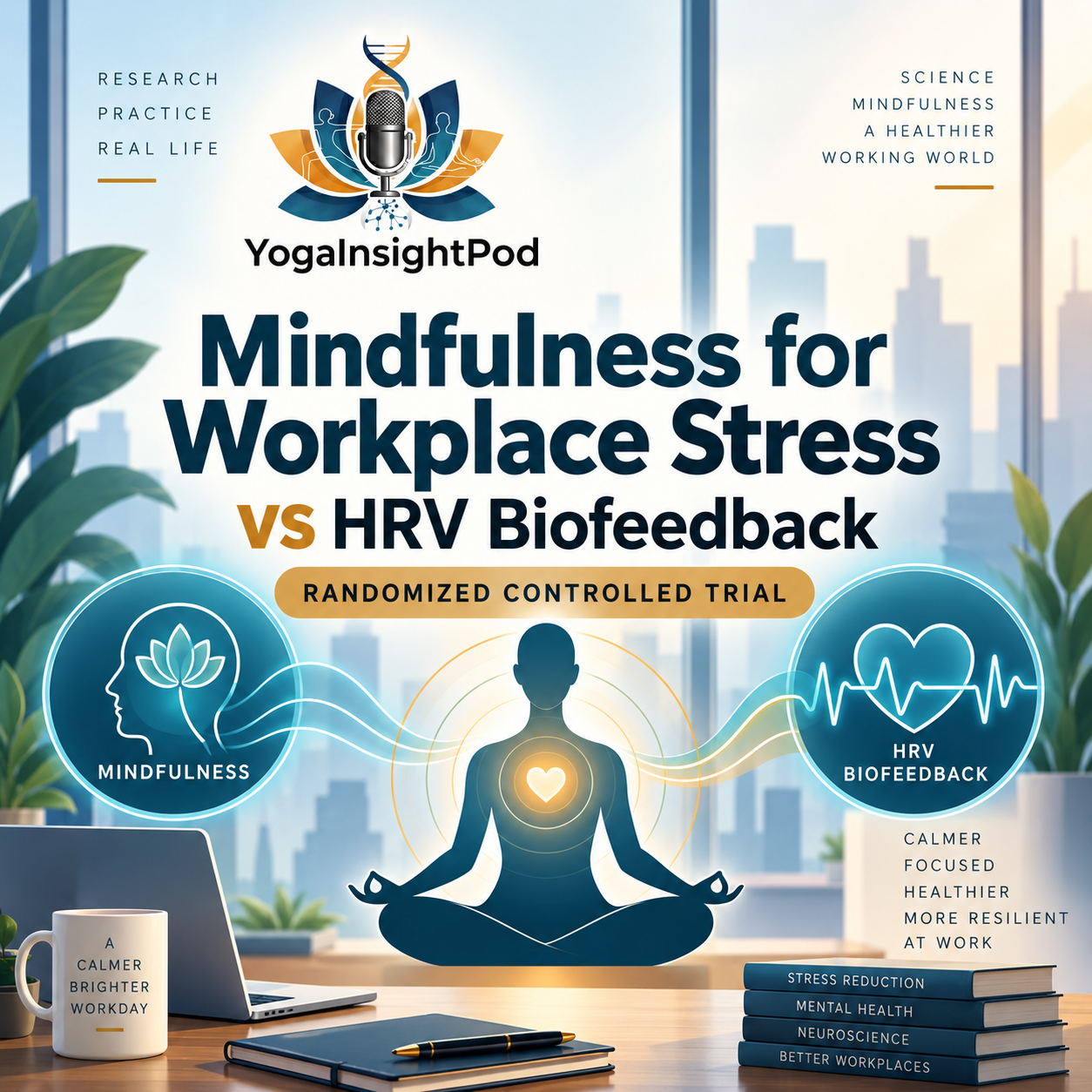 Mindfulness for Workplace Stress: How Does It Compare With HRV Biofeedback? A Randomized Trial