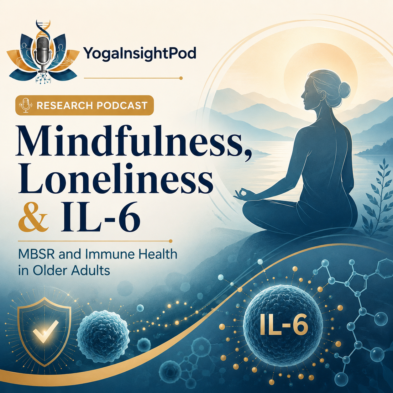 Mindfulness-Based Stress Reduction increases stimulated IL-6 production among lonely older adults: A randomized controlled trial
